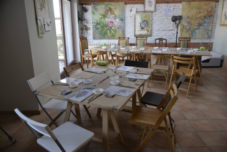 Warsztaty - monotypia / Workshops - monotype