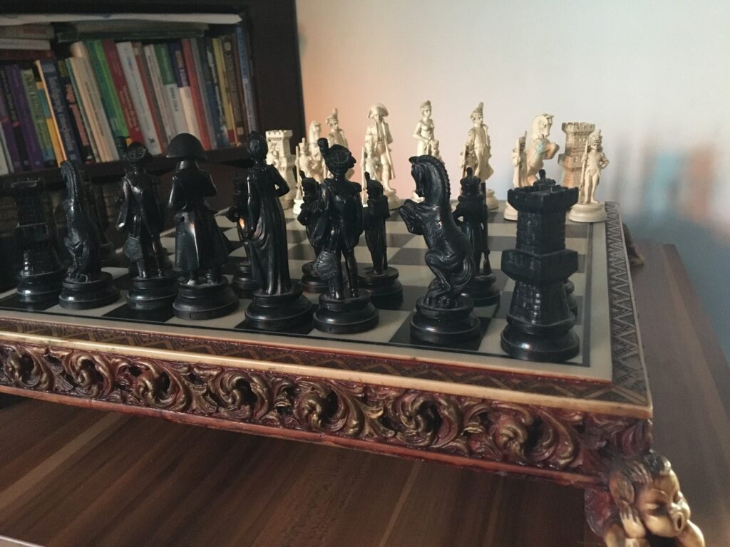 Renowacja - szachy / Chess renovation No1