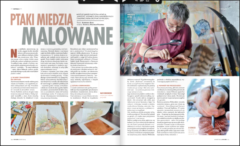 "Echa leśne" w naszej pracowni...