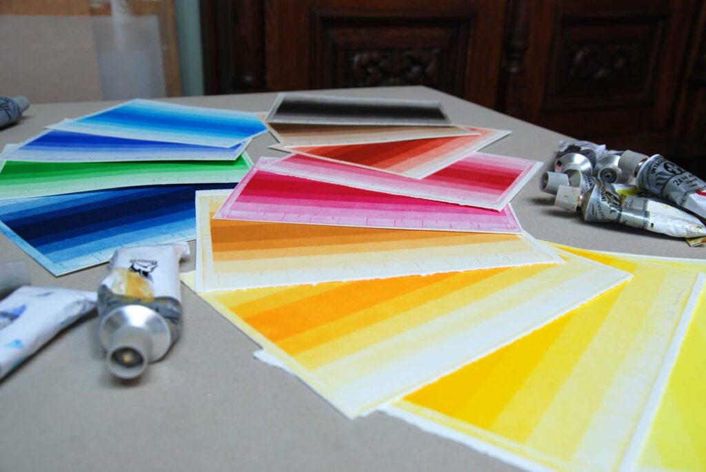 Paleta farb RENESANS / Color palette - RENESANS